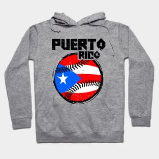 Puerto Rico 2024 Baseball Flag Pride PR Hoodie